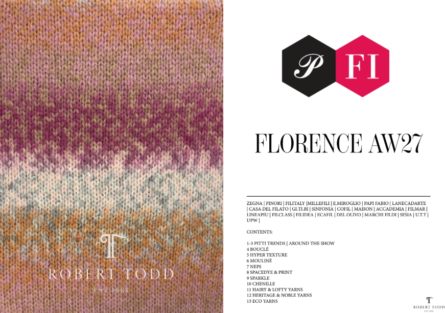 Pitti Filati Trend & Yarn Report